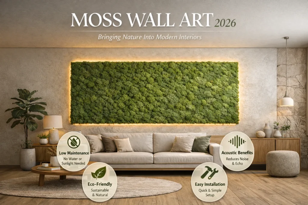 Moss Wall Art