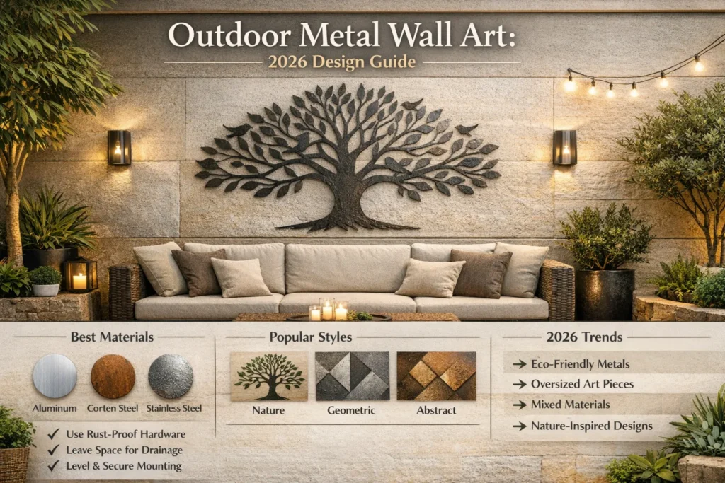Outdoor Metal Wall Art