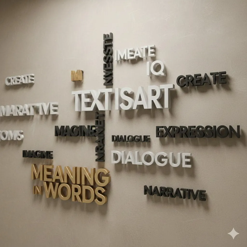 Wall Art Text