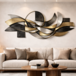 Abstract Metal Wall Art