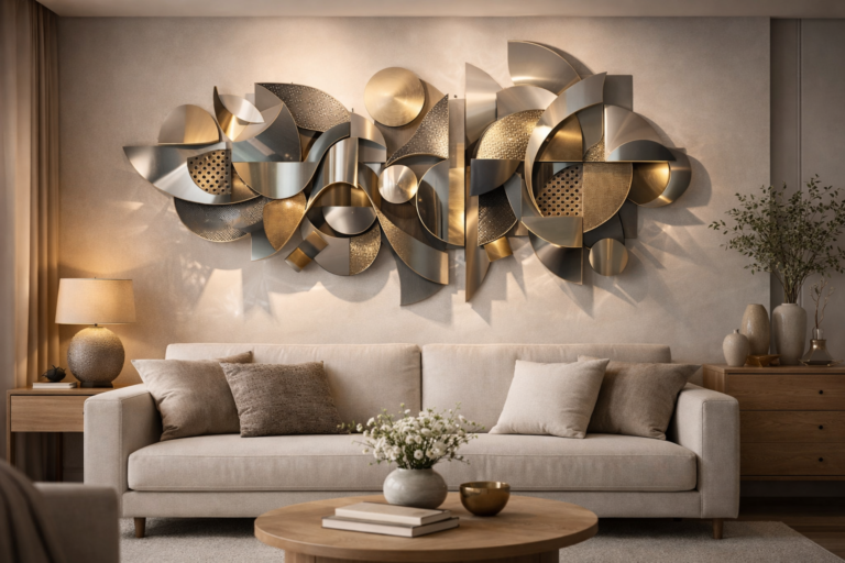 Abstract Metal Wall Art