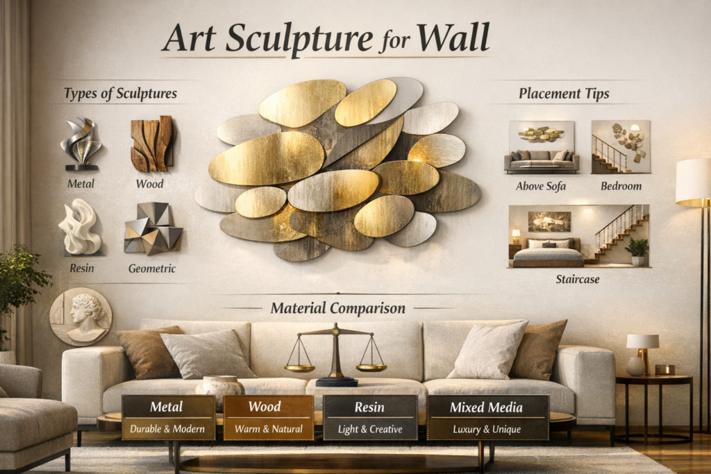 Art Sculpture for Wall