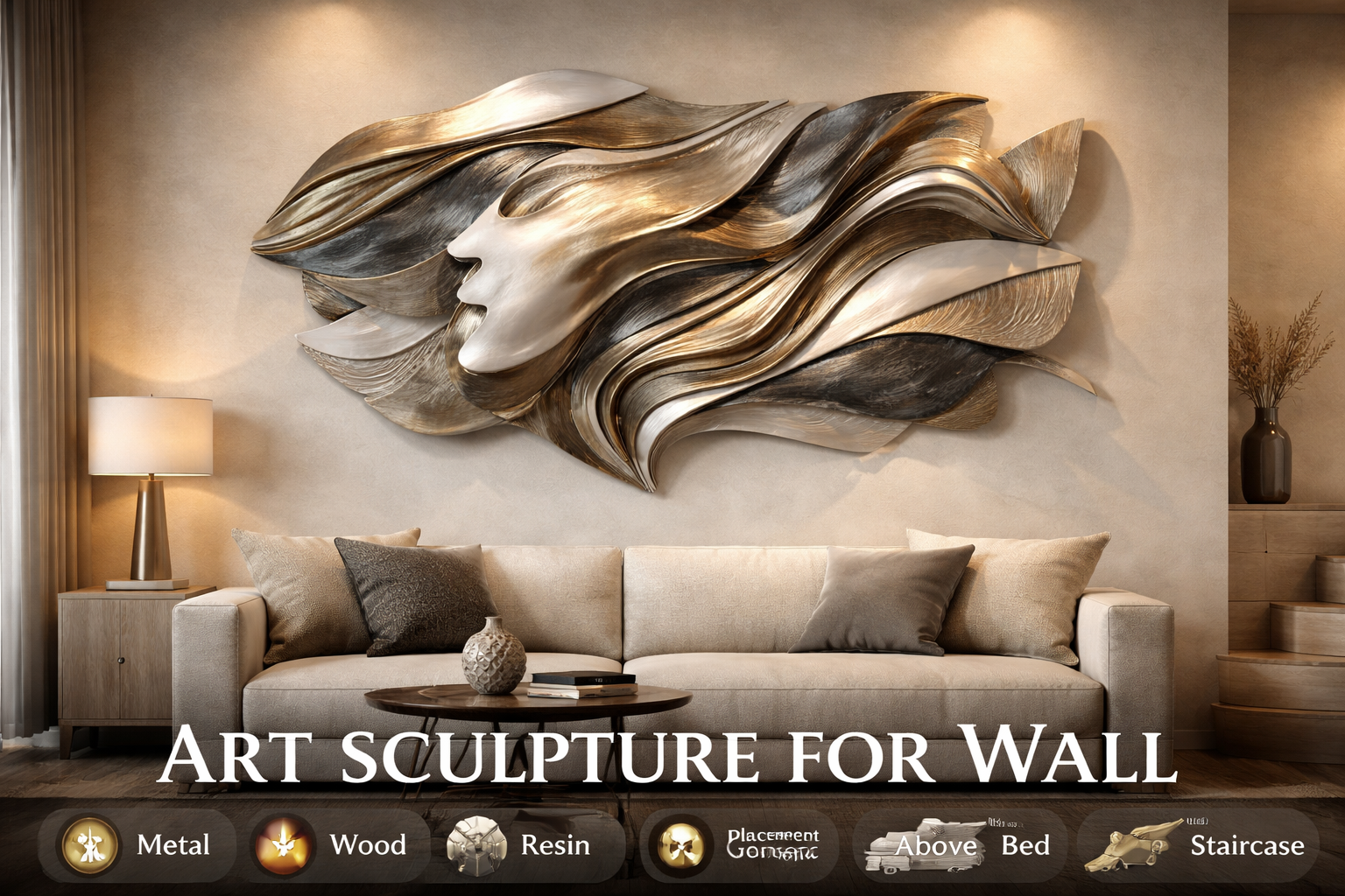 Art Sculpture for Wall