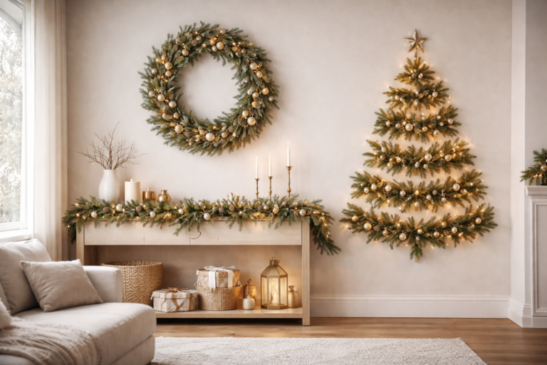 Christmas Decorations for a Wall