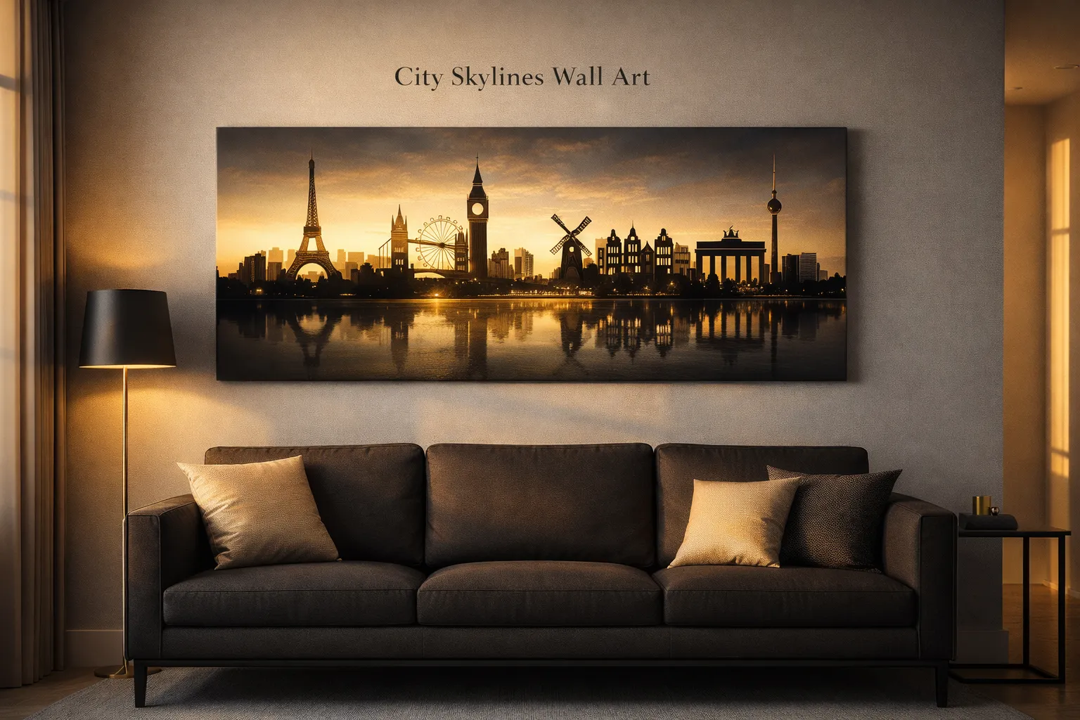City Skylines Wall Art