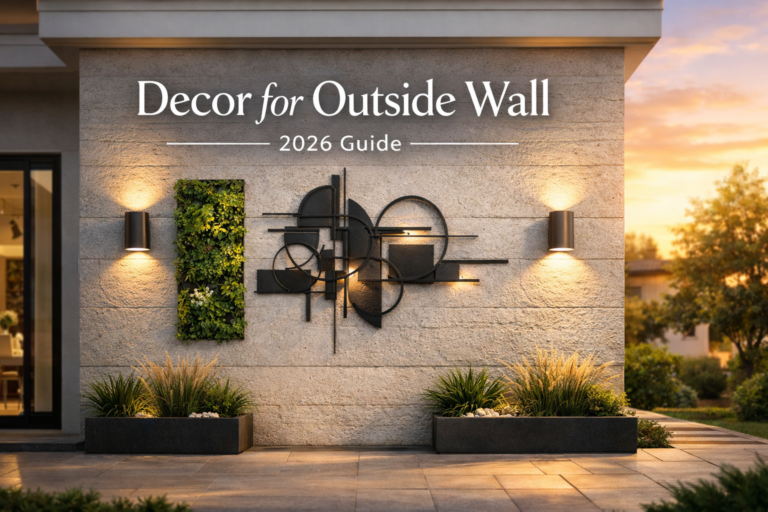 Decor for Outside Wall