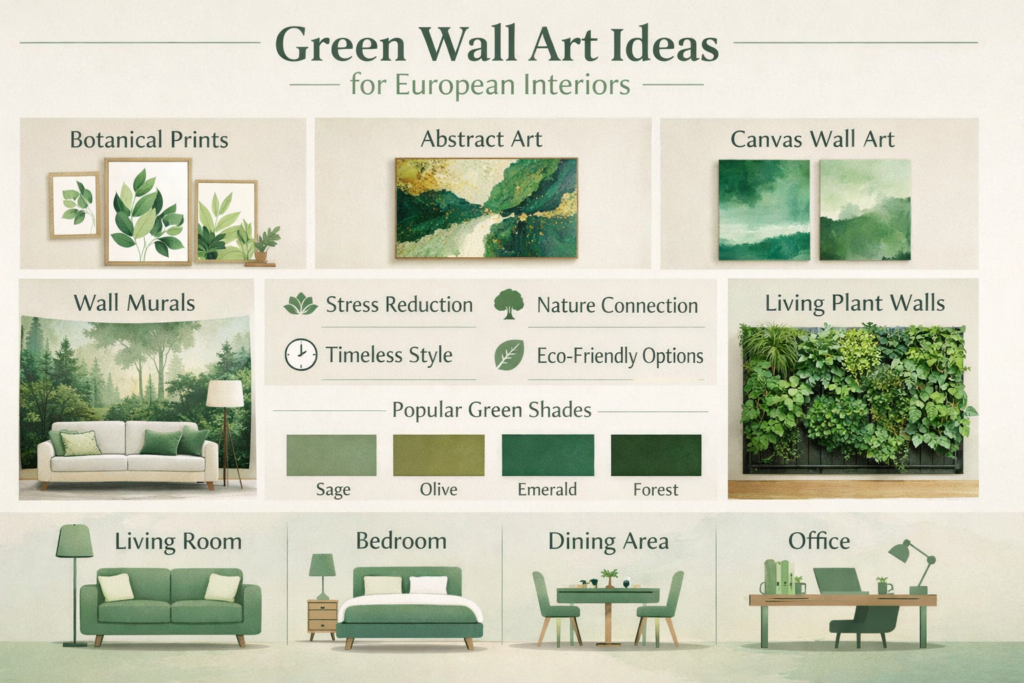 Green Wall Art