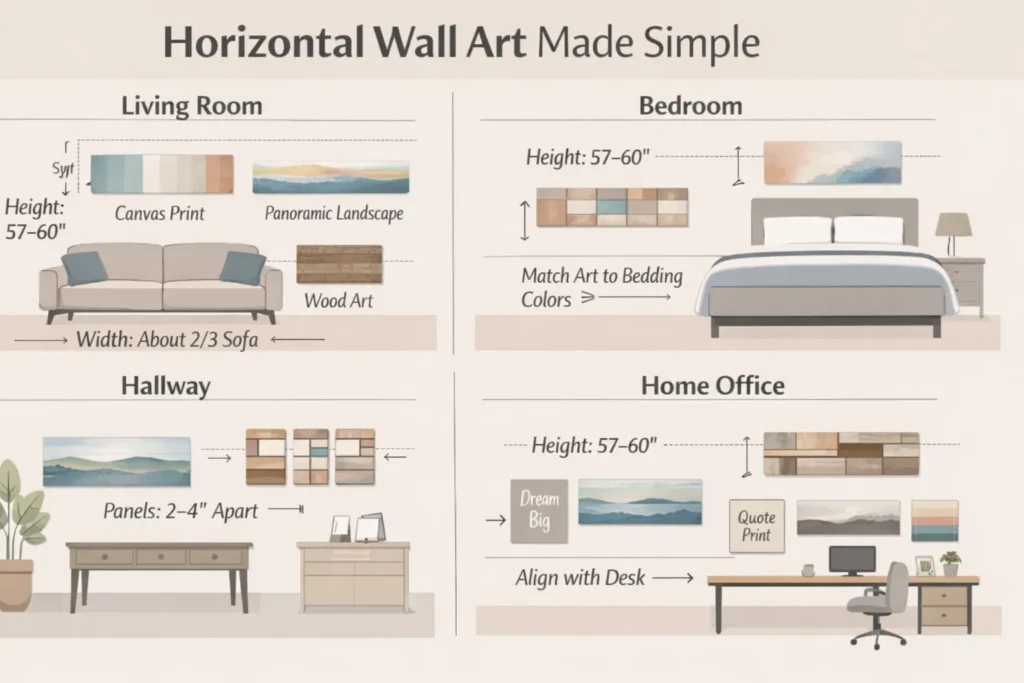 Horizontal Wall Art 