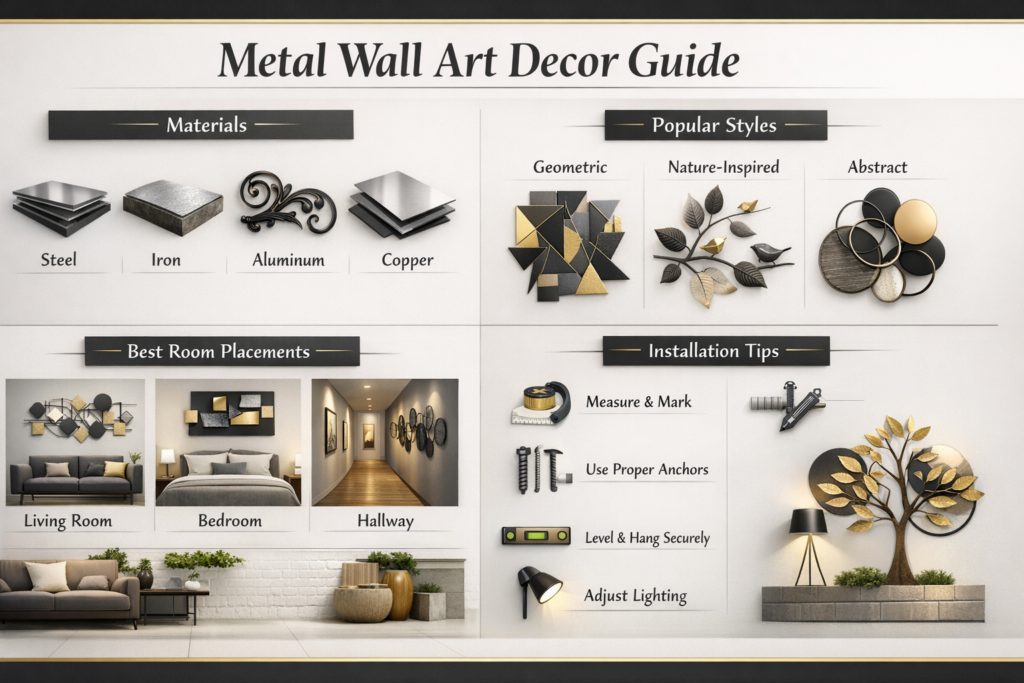 Metal Wall Art Decor