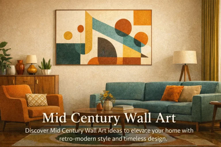 Mid Century Modern Wall Art