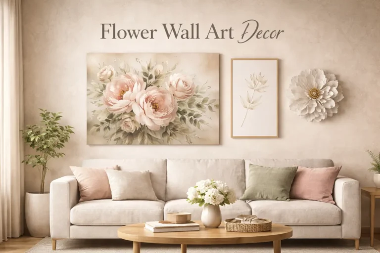 Wall Art Decor Flower