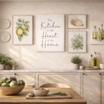 Wall Art in the Kitchen