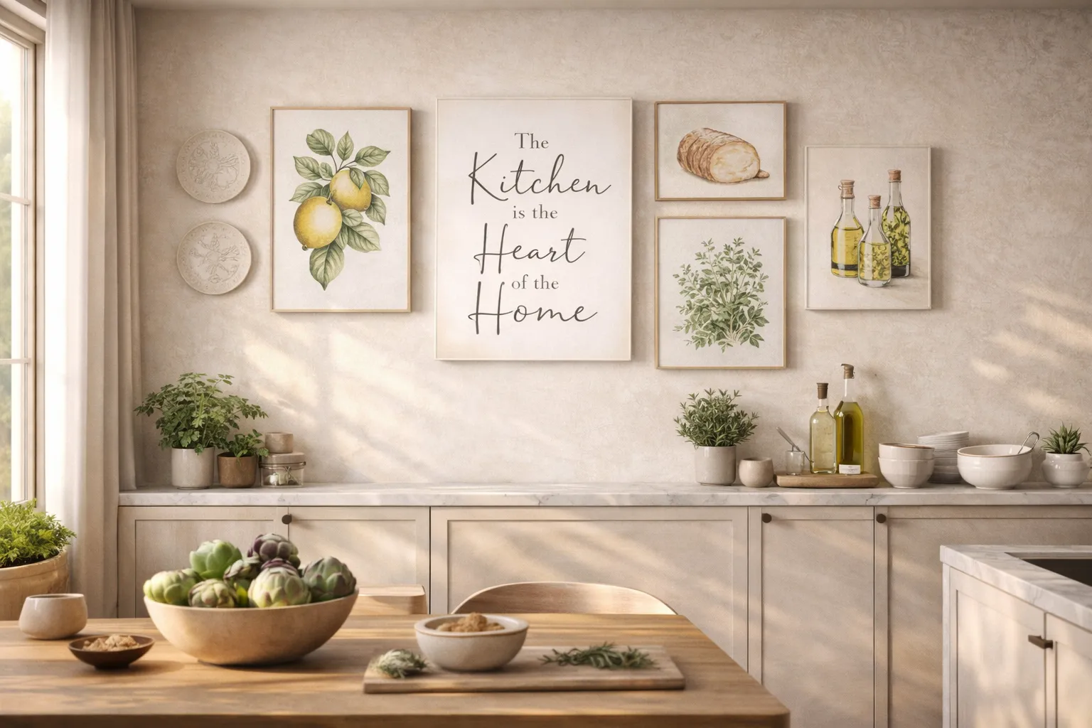 Wall Art in the Kitchen