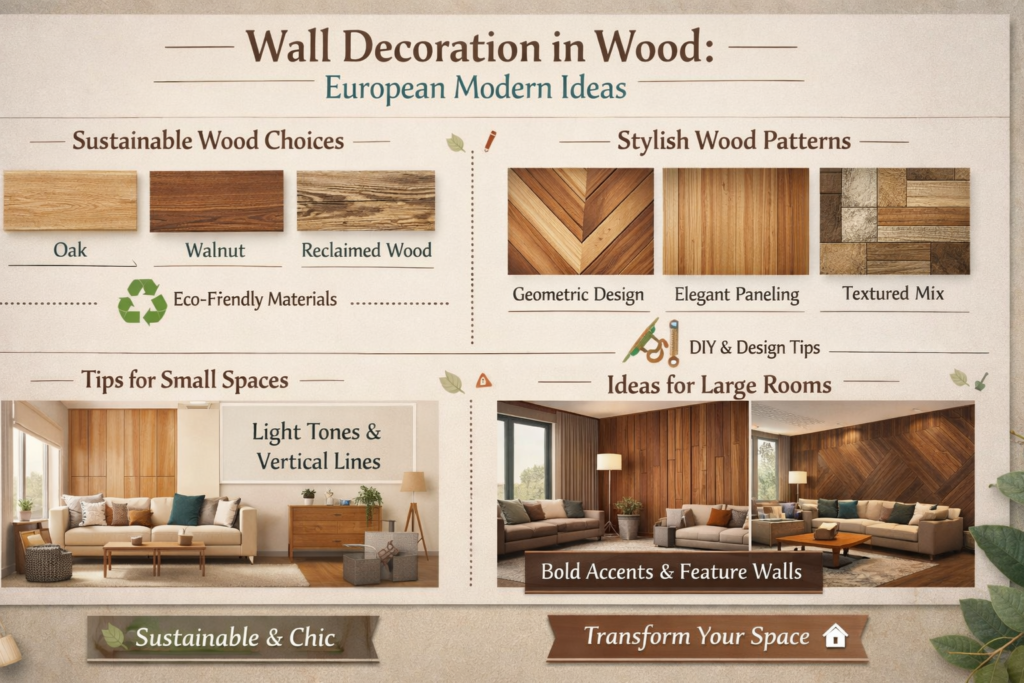 Wall Decoration In Wood