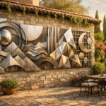 Large Exterior Metal Wall Art