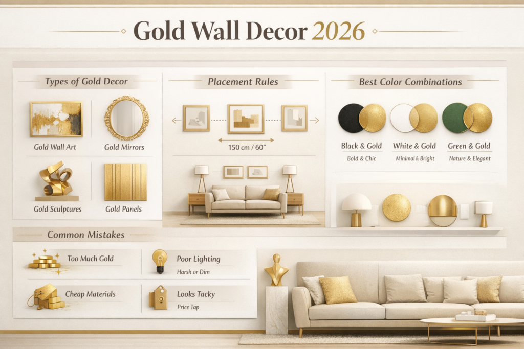 Gold Wall Decor