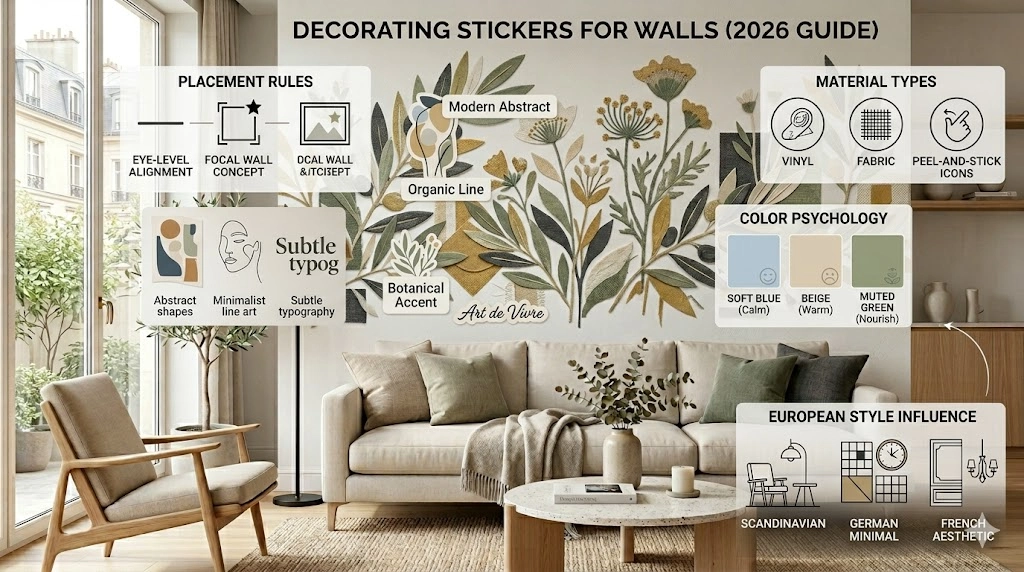 Decorating Stickers for Walls