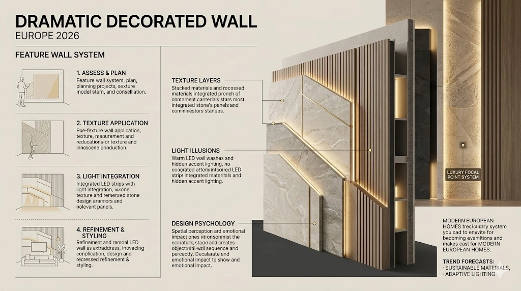 Dramatic Decorated Wall