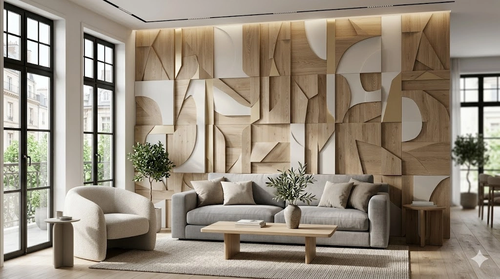 3D Wall. Art Decoration