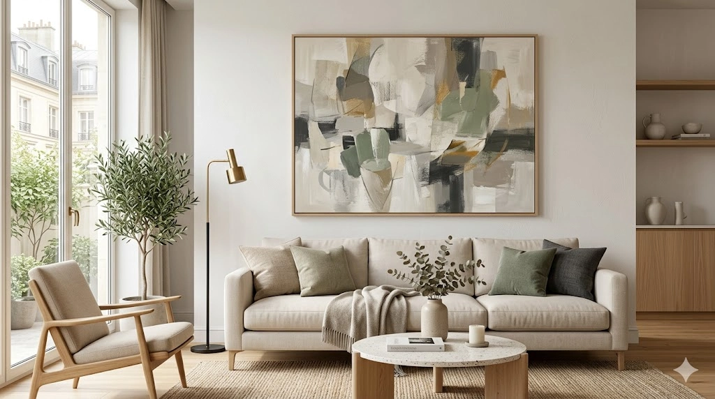 Abstract Wall Art for Living Room