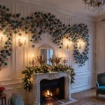 Christmas Decor in the Wall