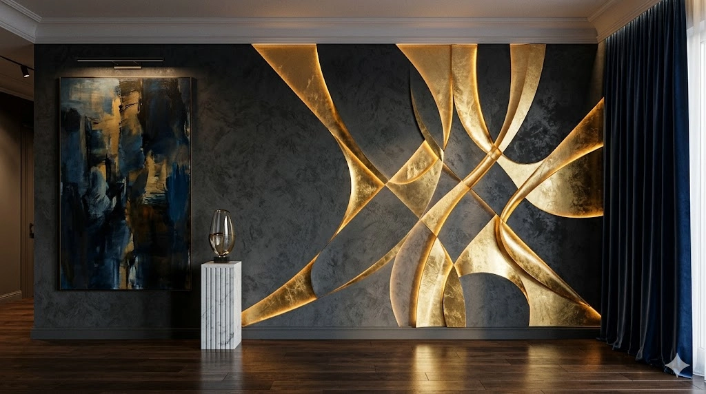 Dramatic Decorated Wall