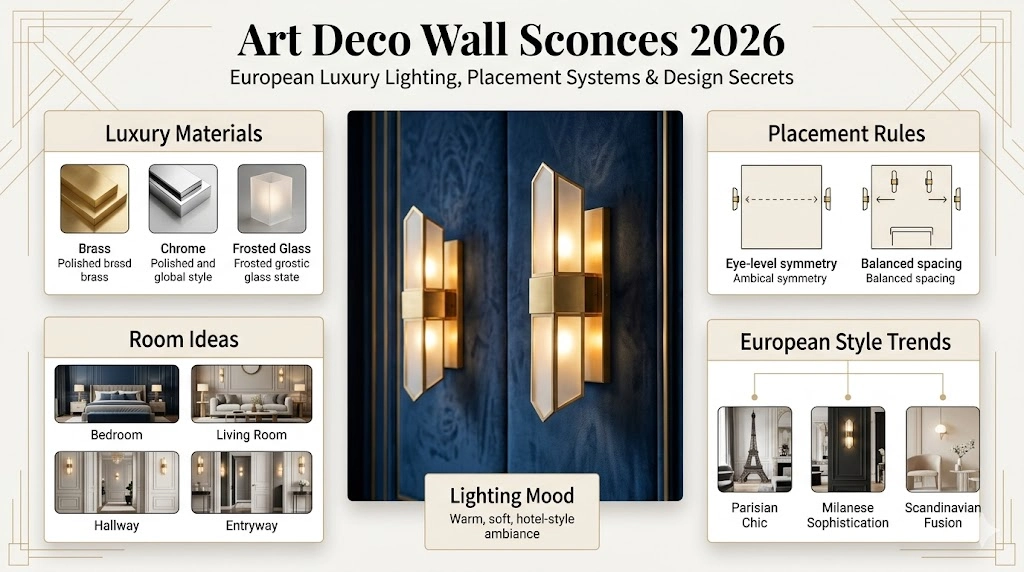 Art Deco Wall Sconces