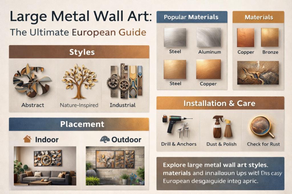 Large Metal Wall Art