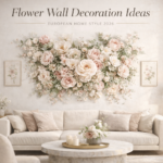 Decoration of Wall with Flowers