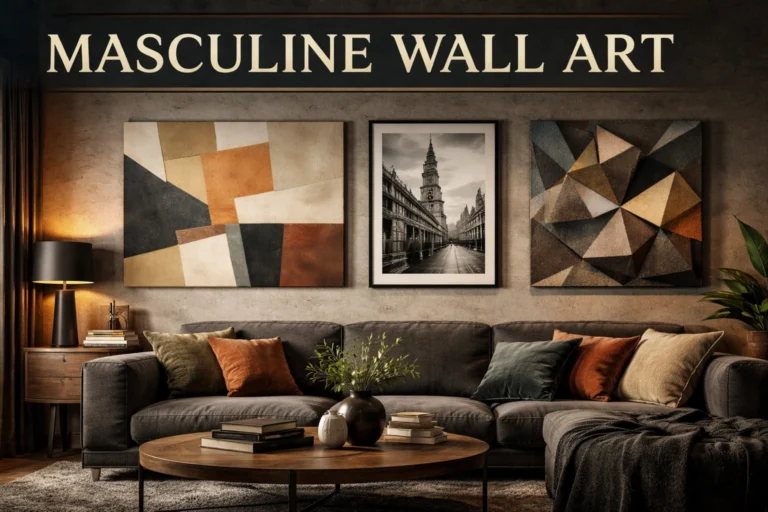 Masculine Wall Art