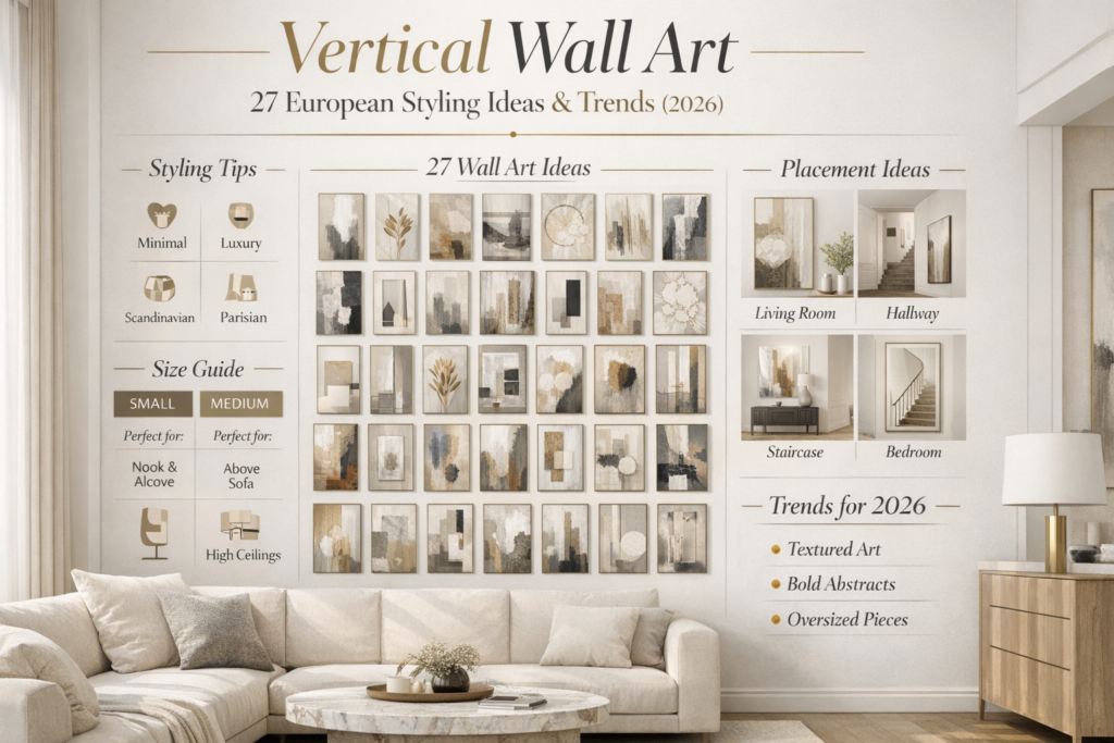 Vertical Wall Art