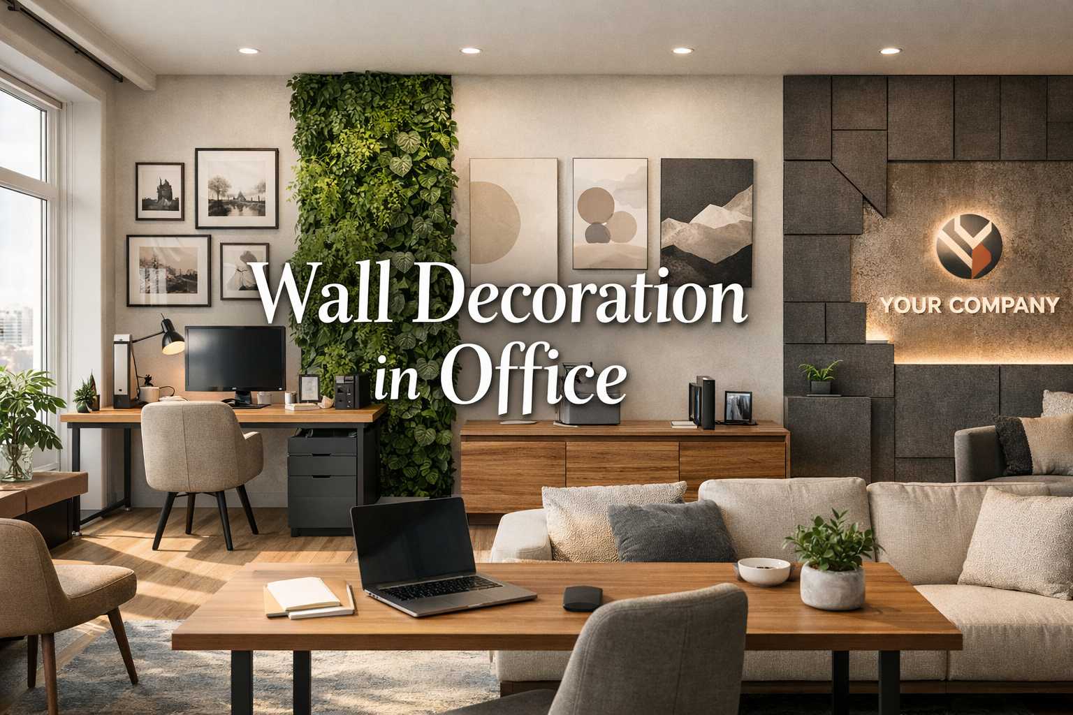 Wall Decoration in Office