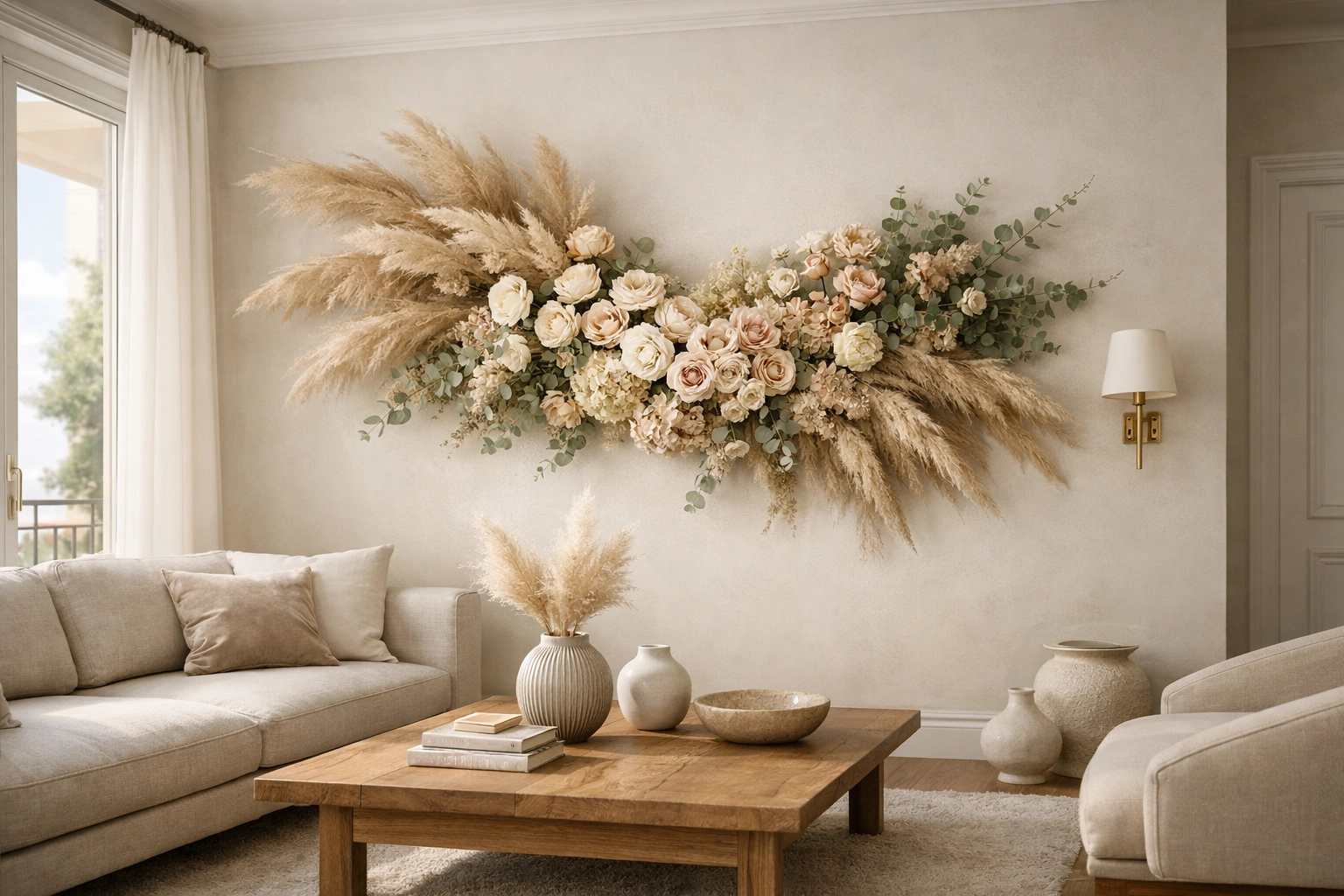 Decor Flowers on Wall
