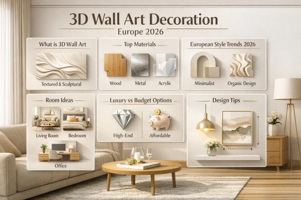 3D Wall Art Decoration