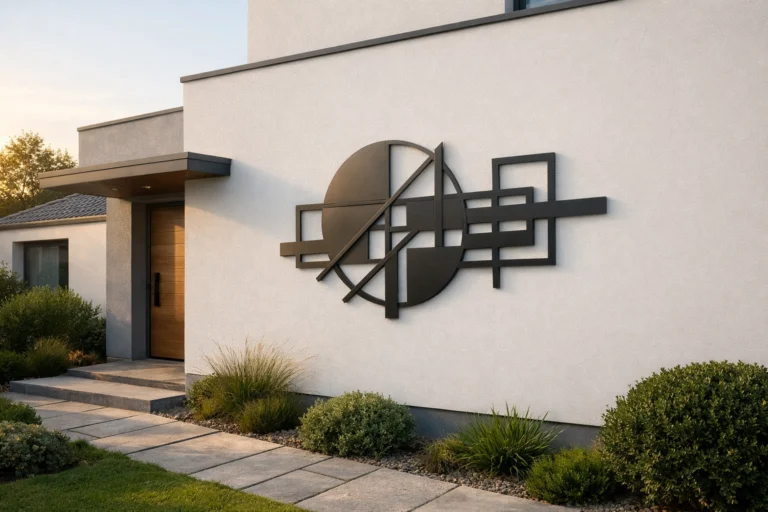 Exterior Metal Wall Art