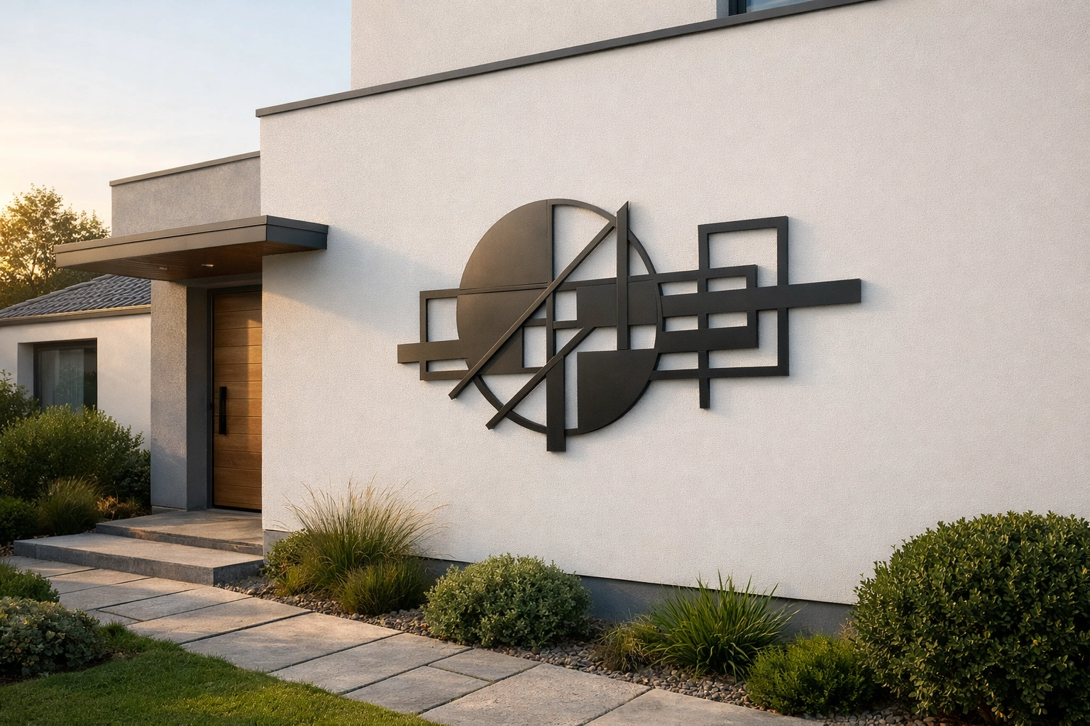 Exterior Metal Wall Art