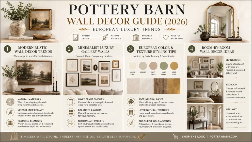 Pottery Barn Wall Decor