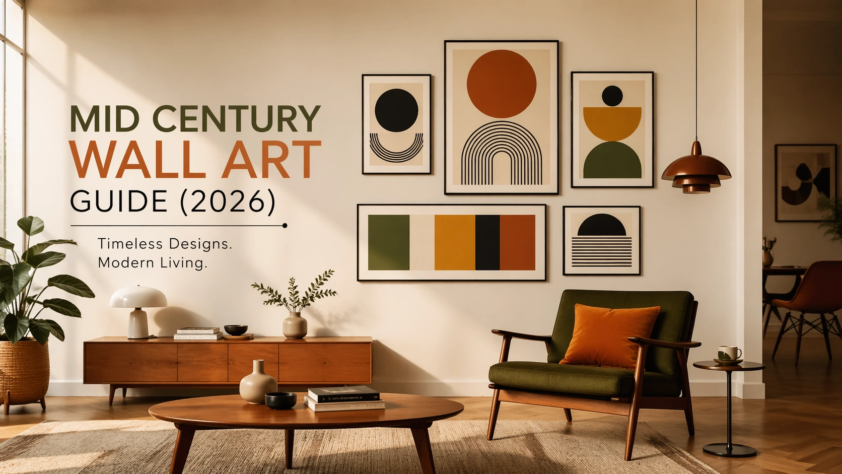 Mid Century Wall Art