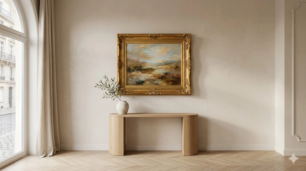Gold Framed Wall Art