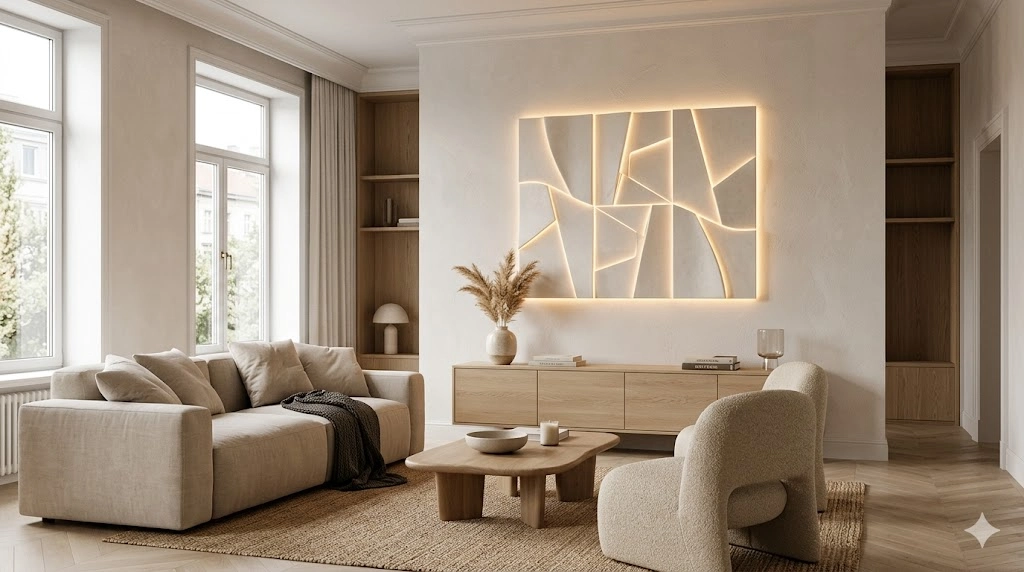 LED Lighting Wall Art