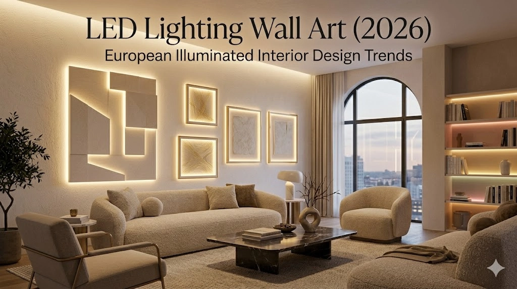 LED Lighting Wall Art