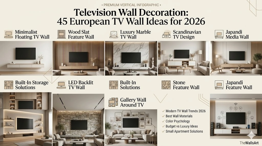 Television Wall Decoration