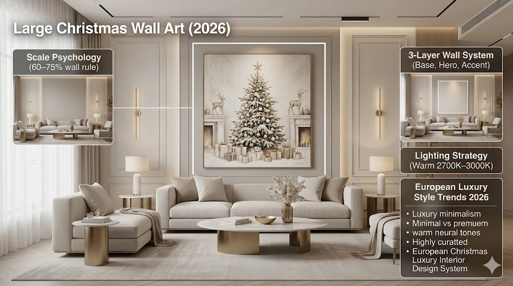 Large Christmas Wall Art