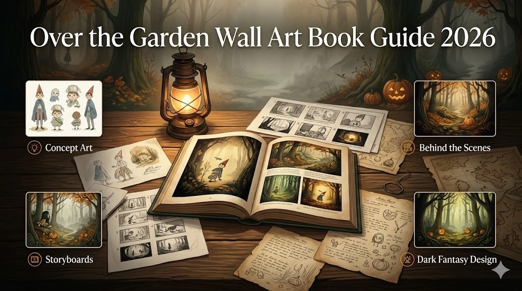 Over the Garden Wall Art Book