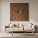 Carved Wood Wall Art
