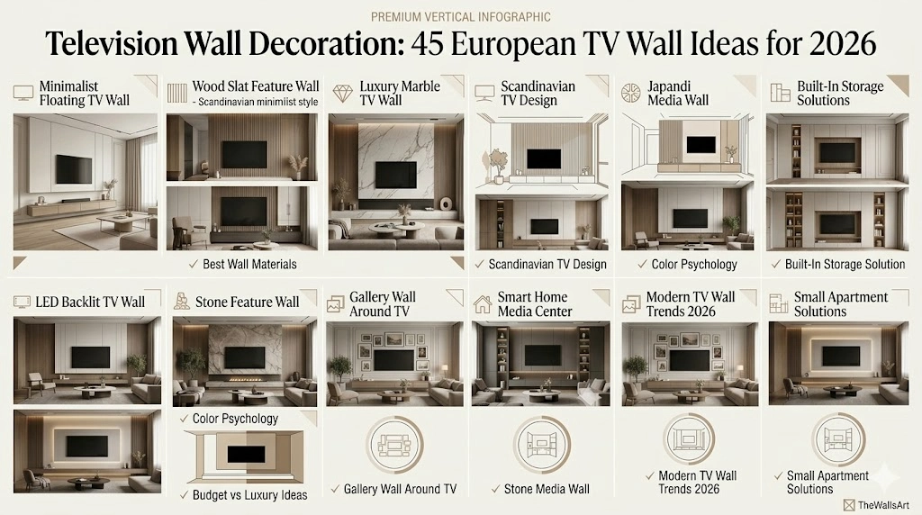 Television Wall Decoration