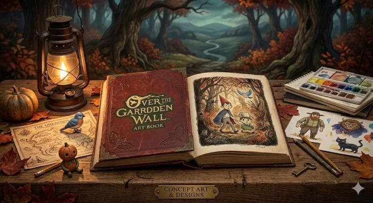 Over the Garden Wall Art Book