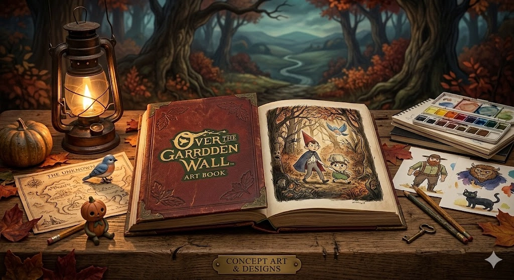Over the Garden Wall Art Book