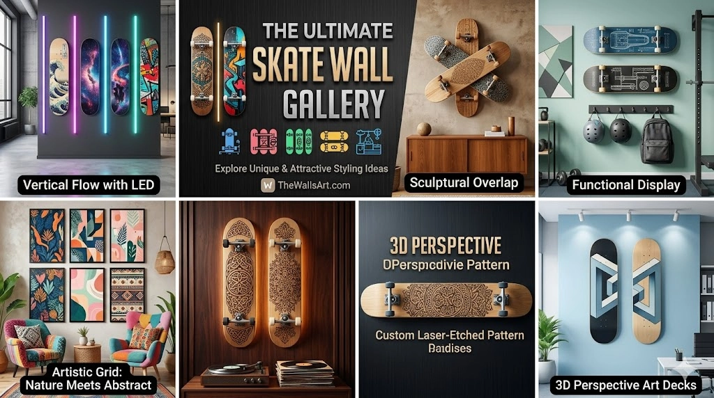 Skateboard Wall Decor