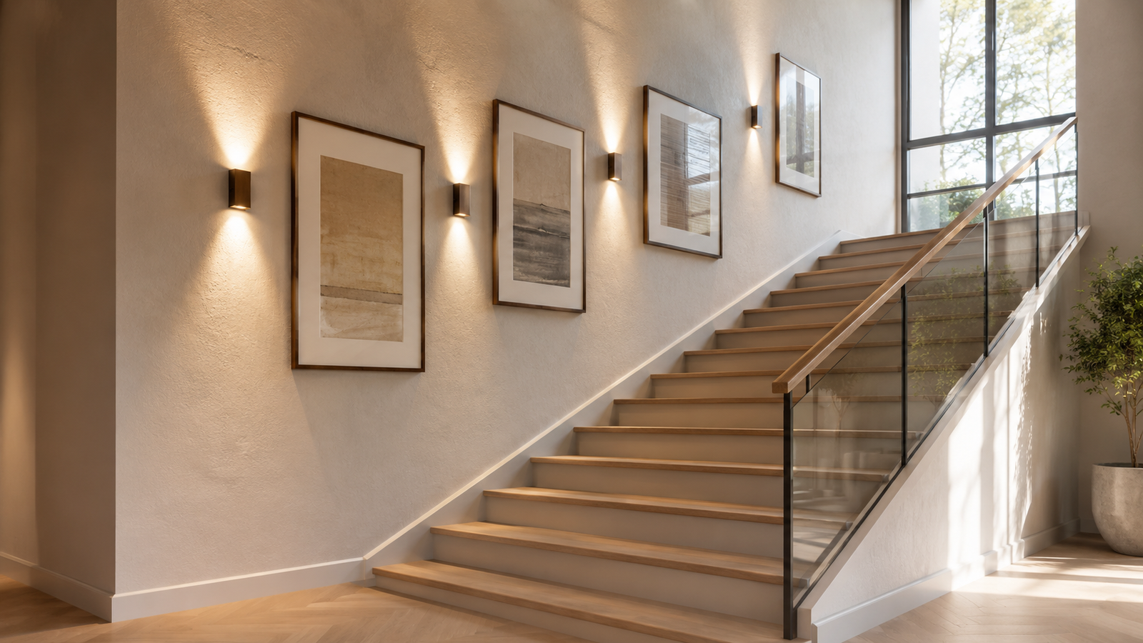 Decorating Stairway Wall